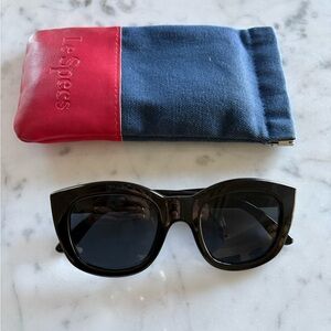Le Specs Runaways Sunglasses -Black